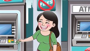 Avoid ATM fees by using your bank’s ATMs.