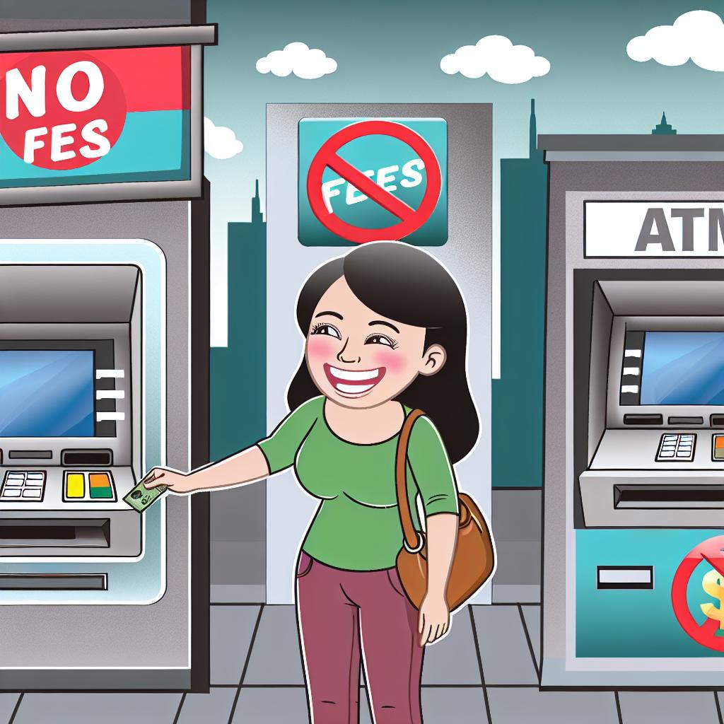 Avoid ATM fees by using your bank’s ATMs.