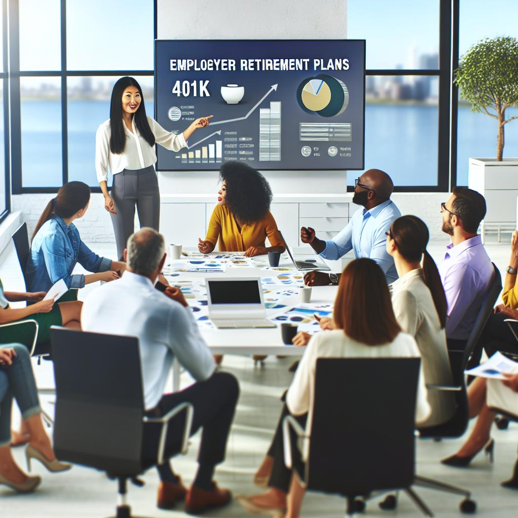 Take advantage of employer retirement plans, like a 401(k).