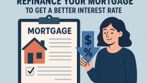 Refinance your mortgage to get a better interest rate.