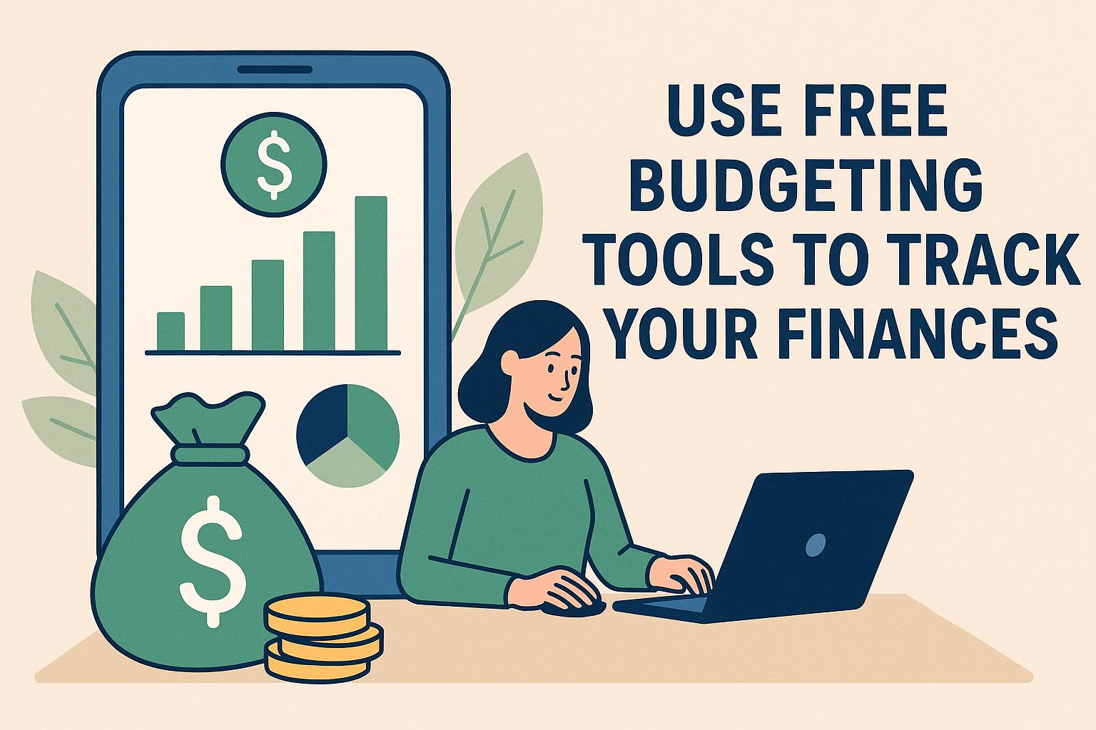 Use free budgeting tools to track your finances.