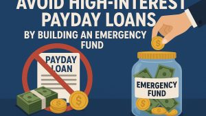 Avoid high-interest payday loans by building an emergency fund.